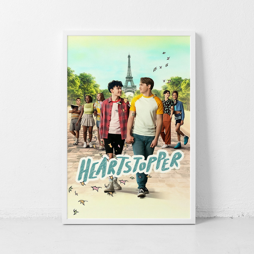 Heartstopper Season 2 Movie Poster Classic Retro Rock Vintage Wall Art Print Decor Canvas Poster.jpg