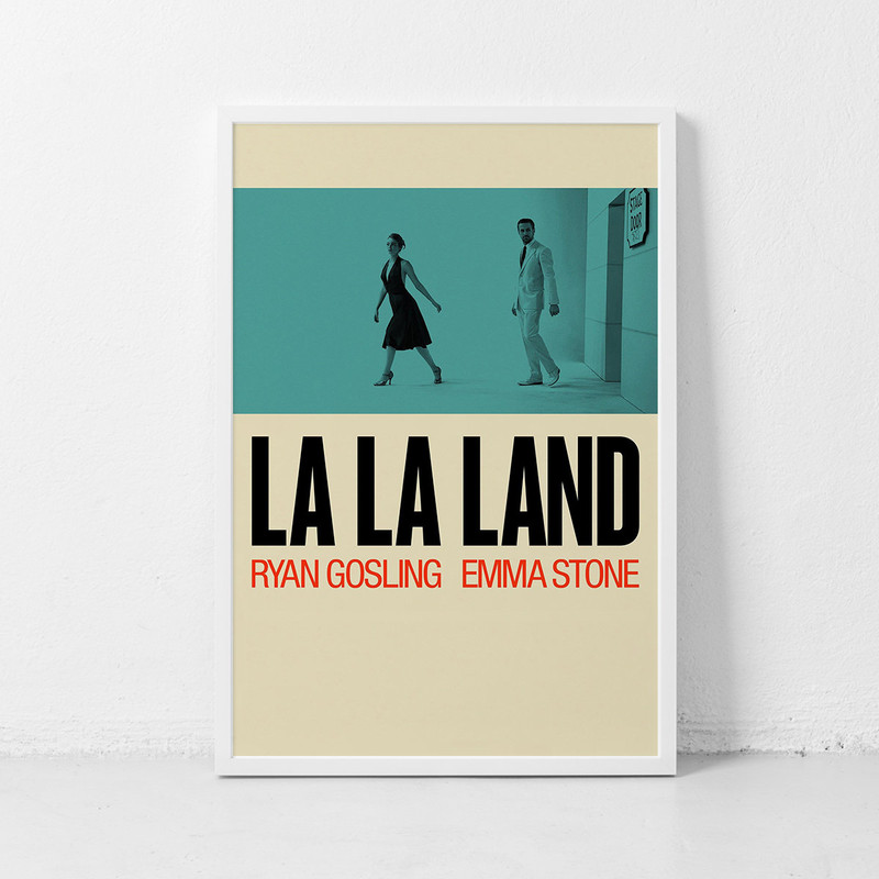 La La Land Movie Poster Classic Retro Rock Vintage Wall Art Print Decor Canvas Poster.jpg
