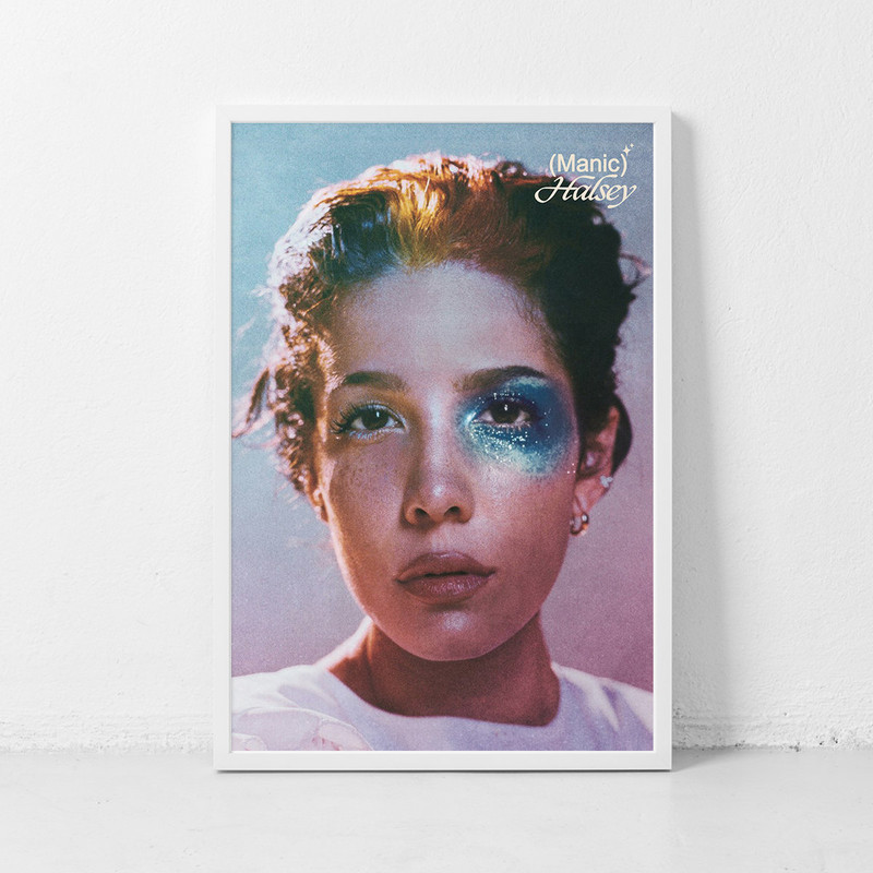 Manic-Halsey Music Gig Concert Poster Classic Retro Rock Vintage Wall Art Print Decor Canvas Poster.jpg