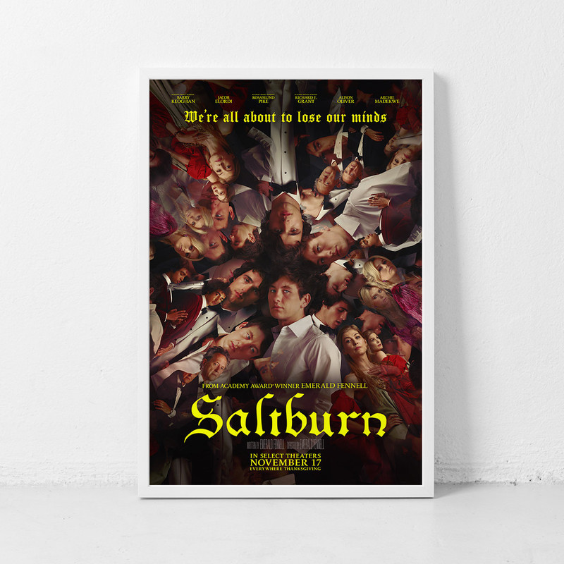 Saltburn Movie Poster Classic Retro Rock Vintage Wall Art Print Decor Canvas Poster 1.jpg