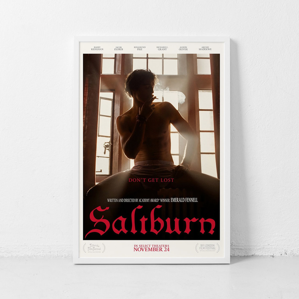 Saltburn Movie Poster Classic Retro Rock Vintage Wall Art Print Decor Canvas Poster.jpg