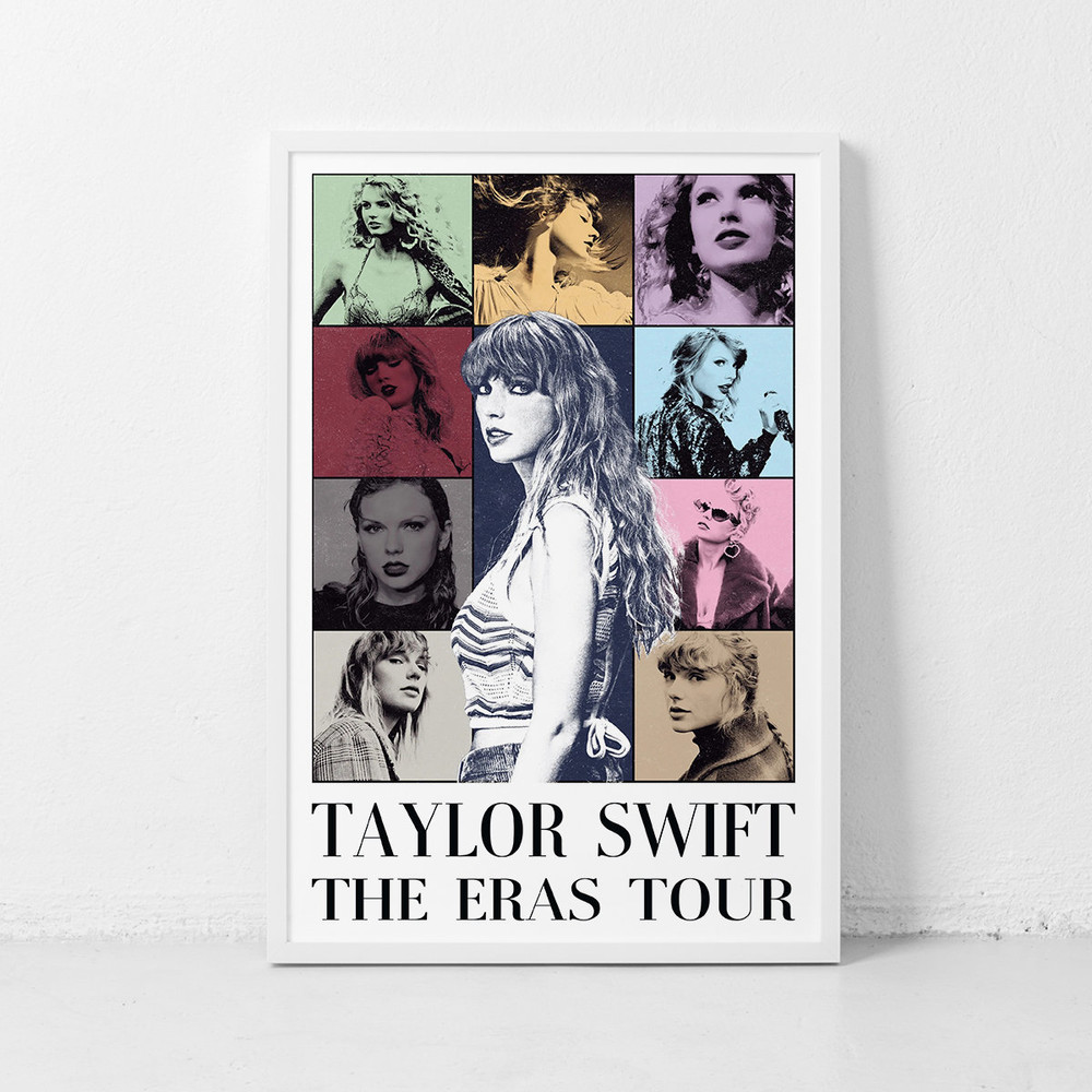 Taylor Swift ERAS TOUR Poster,Music Poster Decor Canvas Poster Bedroom Decor.jpg