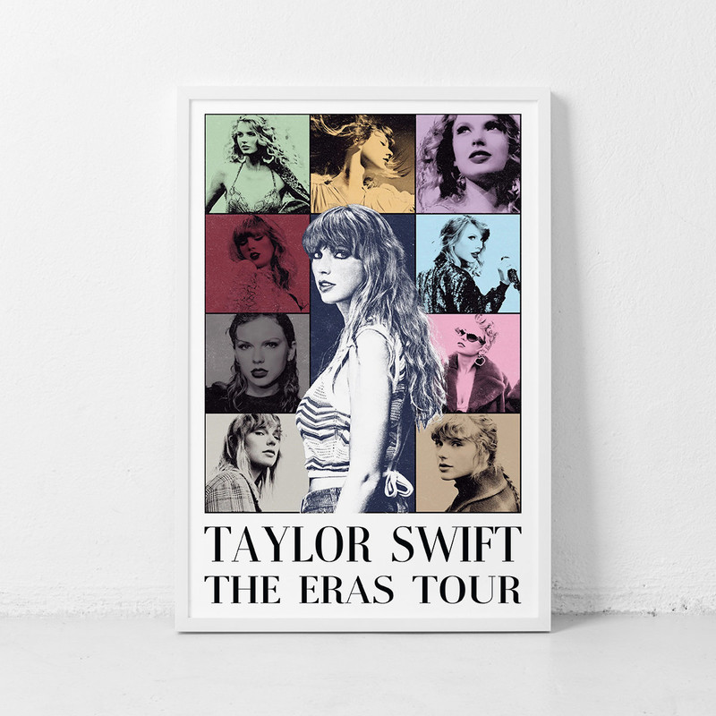 Taylor Swift ERAS TOUR Poster,Music Poster Decor Canvas Poster Bedroom Decor.jpg