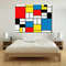 Piet Mondrian Artwork Ready To Hang Canvas, Mondrian Composition Canvas Print, Contemporary Art, Famous Artwork, Father's Day Gift,Home Gift.jpg