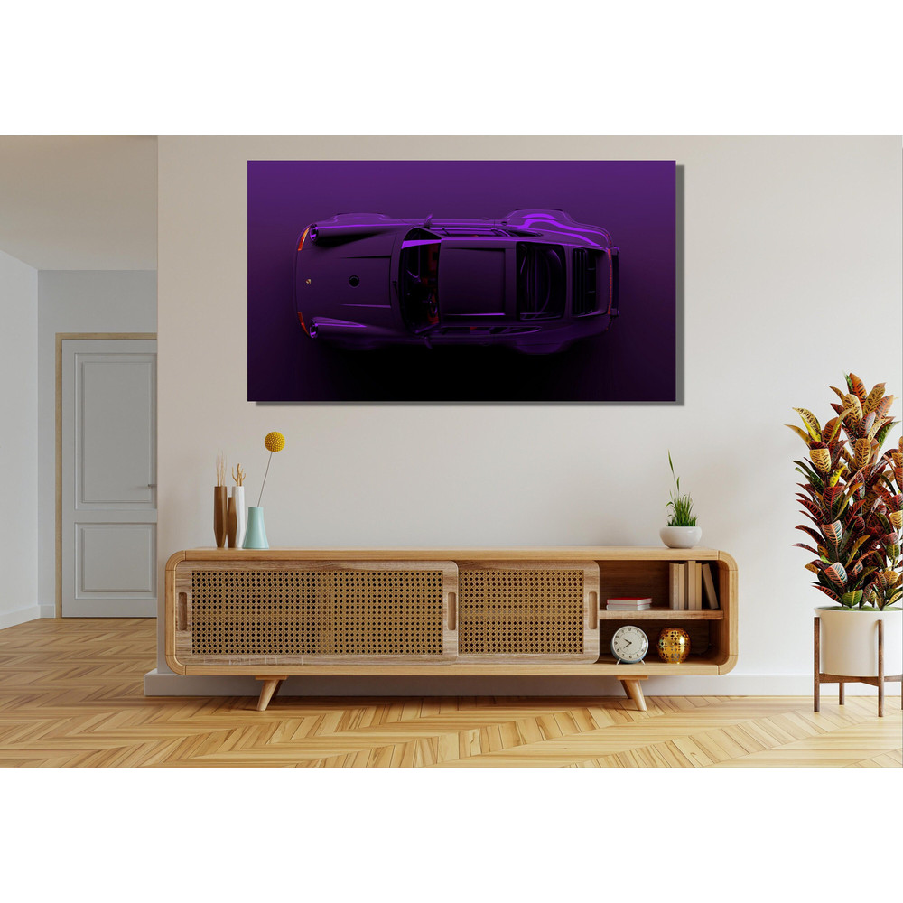 Purple Porsche Sport Car Ready To Hang Canvas,Porsche 911 Canvas,Porsche 911 Carrera Canvas,Purple Porsche 911 Carrera Poster,Porsche Purple.jpg
