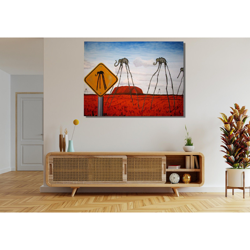 Salvador Dali Elephants Ready To Hang Canvas,Dali Printable,Dali Poster,Dalì Art,Printable Poster,Abstract Painting,Abstract Canvas Wall Art.jpg