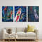 Set of 3 Marc Chagall Ready To Hang Canvas,Marc Chagall Art Exhibition Poster,Museum Print,Exhibition Print,Expressionism Marc Chagall Print 1.jpg