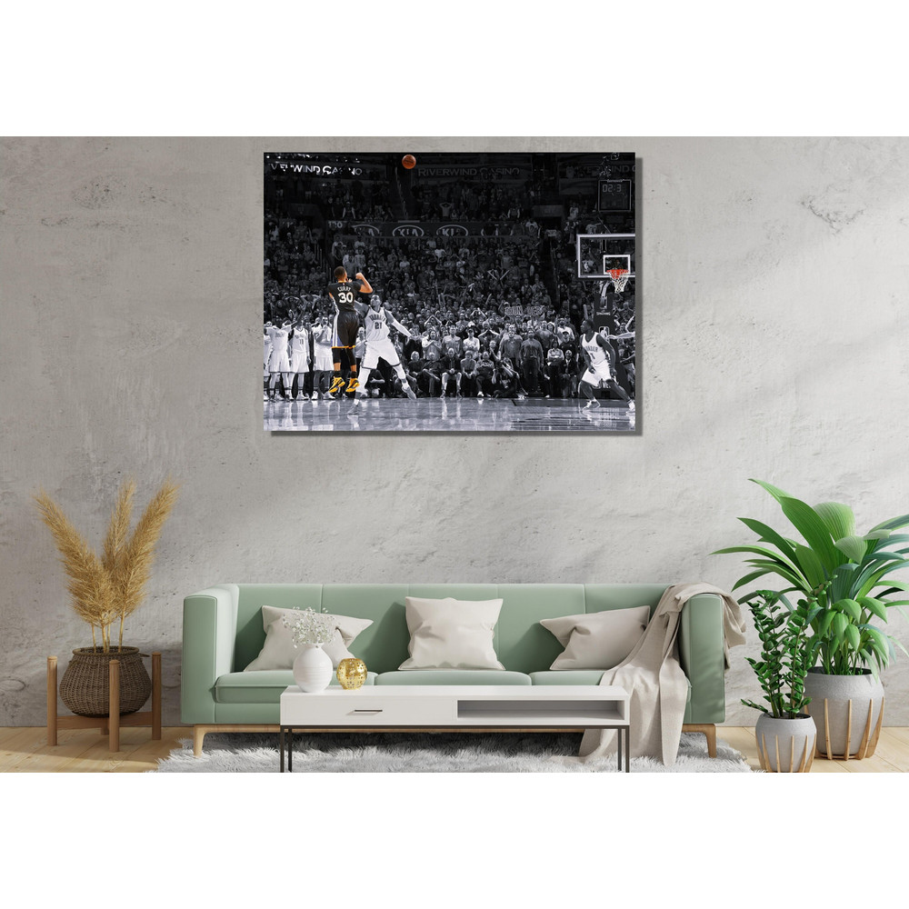Stephen Curry Last Shot Ready To Hang Canvas,Stephen Curry Poster,Stephen Curry Wall Art,Stephen Curry Poster,Stephen Curry Gift Nba Gift.jpg