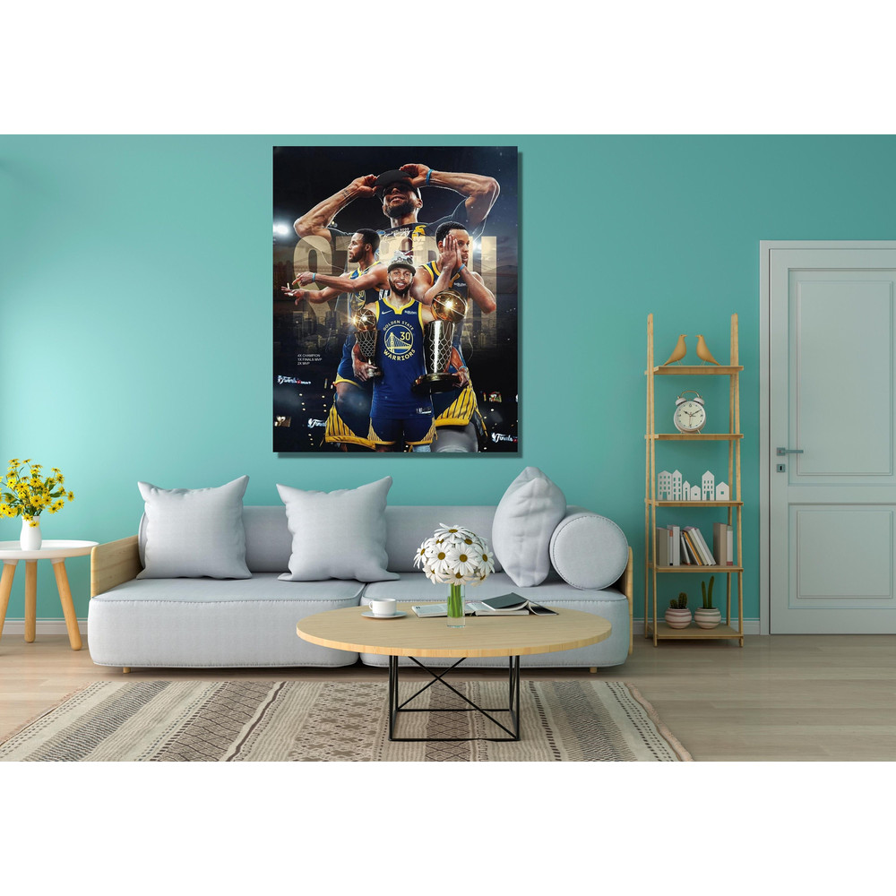 Stephen Curry Ready To Hang Canvas, Stephen Curry Poster, Stephen Curry Wall Art, Stephen Curry Poster, Stephen Curry Jersey, Nba Fan Gift 1.jpg