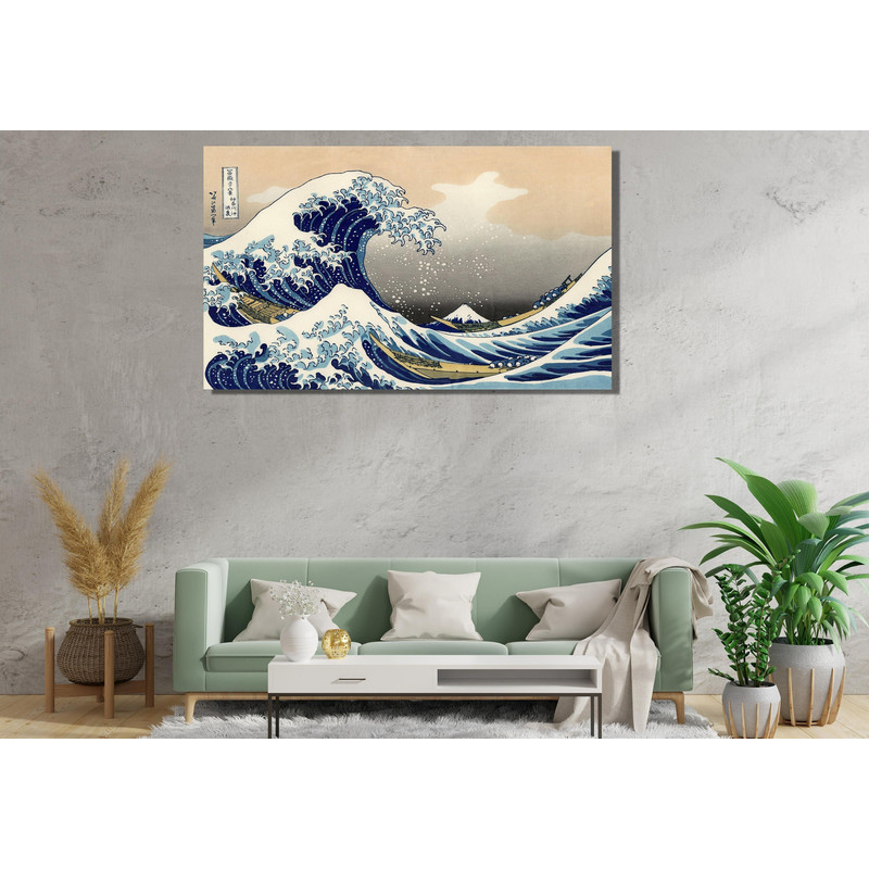 The Great Wave off Kanagawa Ready To Hang Canvas,The Legend of Zelda Windwaker Canvas Wall Art,Zelda Wall Art,Breath Of The Wild,Zelda Lover.jpg