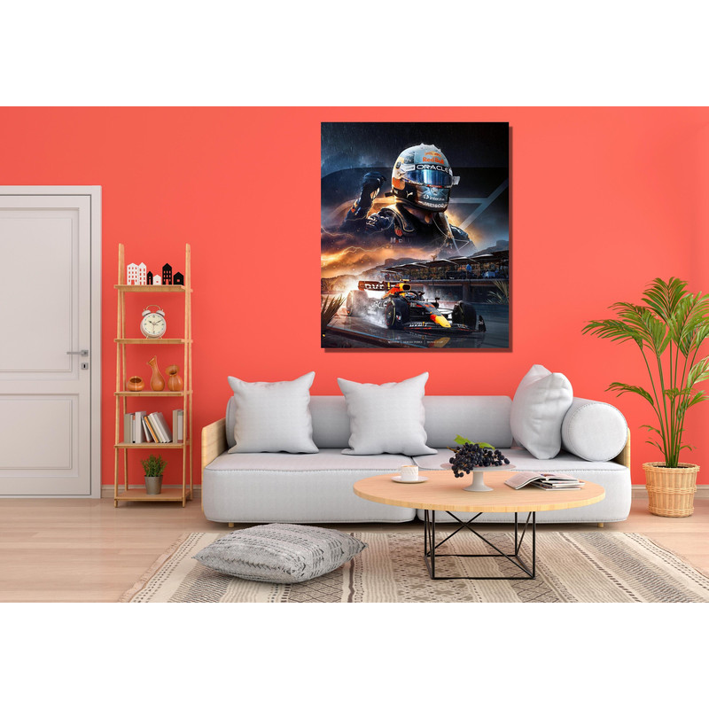 The Legend Of Red Bull Perez Ready To Hang Canvas, Perez Print Poster,Formula One Redbull Racing Fan Gift,F1 Inspiration Canvas,Sergio Perez.jpg