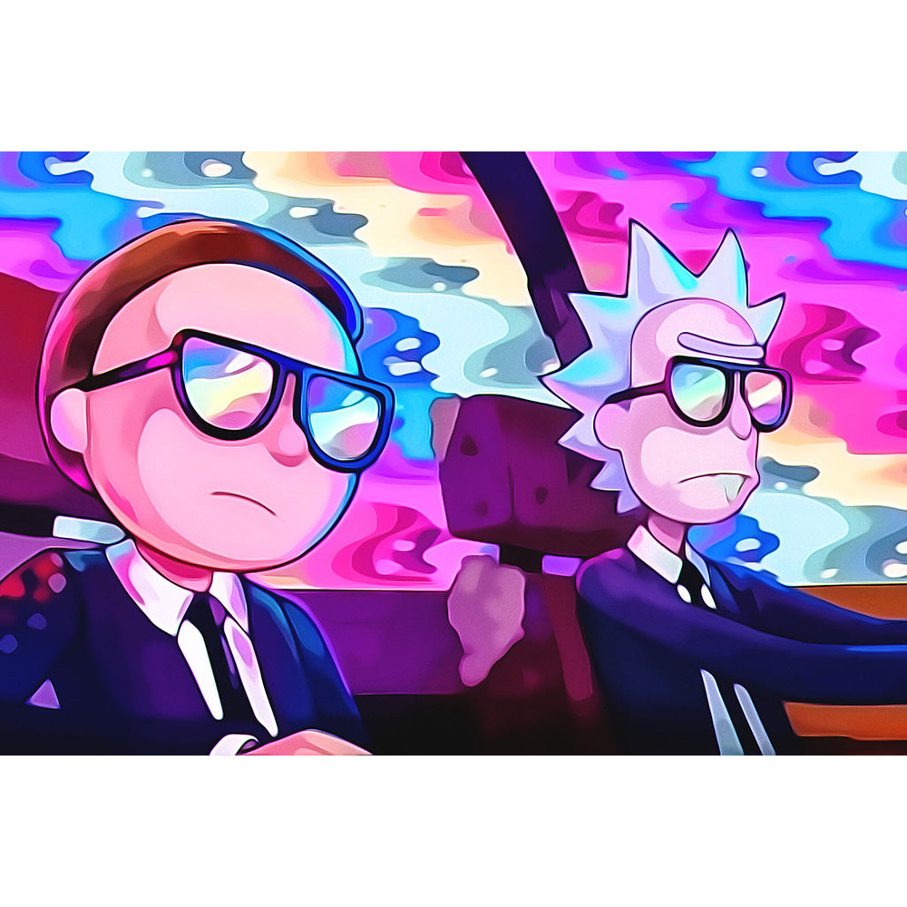 Rick and Morty x Run The Jewels Oh Mama Poster 1.jpg