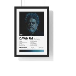 dawn fm the weeknd album digital print |