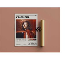 videodrome retro movie poster print | minimalist movie