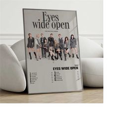 twice - eyes wide open album cover poster