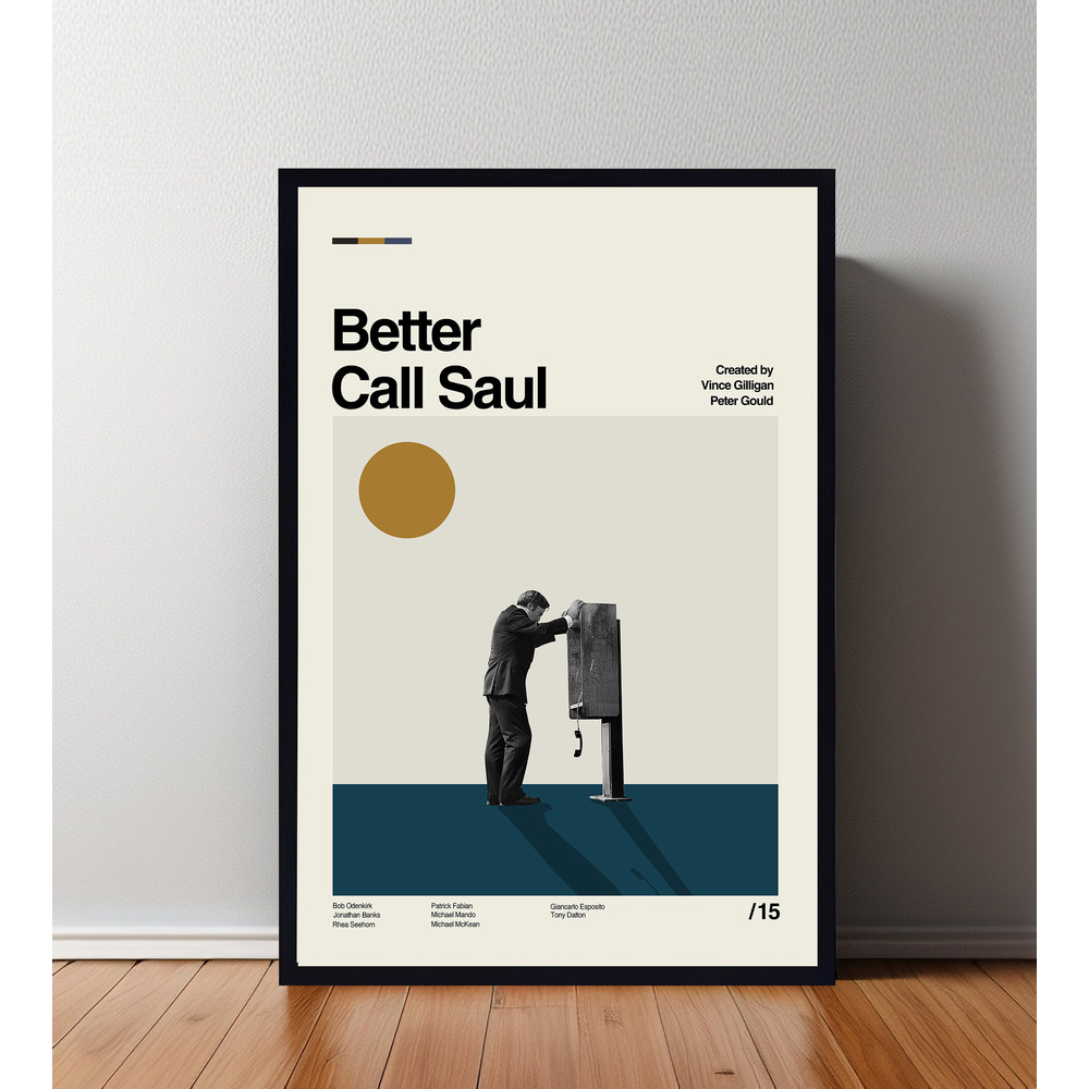 Better Call Saul Poster, Better Call Saul Print, Wall Art, Minimalist Movie, High Quality, Modern Art, Custom Poster, Home Art, Home Decor.jpg