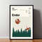 Endor Movie Poster, Endor Print, Minimalist Poster, Retro Modern, Vintage Poster, Midcentury Art, Wall Art, High Quality, Home Decor.jpg