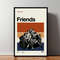 Friend Poster, Friend Print, Custom Poster, Vintage Inspired Poster, Vintage Poster, Minimalist Art, High Quality, Wall Art, Home Decor.jpg