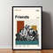 Friends Poster, Friends Print, Minimalist Movie, Vintage Retro, Abtract Poster, Aesthetic Poster, Vintage Art, High Quality, Home Decor.jpg
