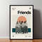 Friends Poster, Friends Print, Movie Poster, Minimalist Poster, Minimalist Wall Art, Home Decor, Custom Poster, Wall Art Print, Home Decor.jpg