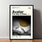 Avatar Poster, Avatar Print, Minimalist Movie, Vintage Retro, Abtract Poster, Aesthetic Poster, Vintage Art, High Quality, High Quality.jpg