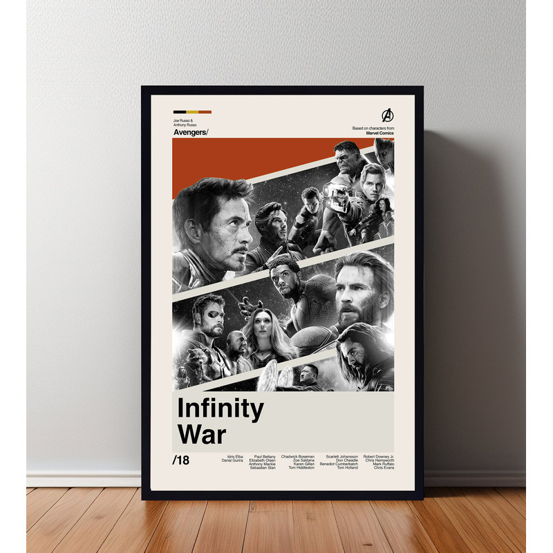 Avengers Poster, Avengers Print, Movie Poster, Minimalist Poster, Minimalist Wall Art, Home Decor, Custom Poster, Wall Art Print.jpg