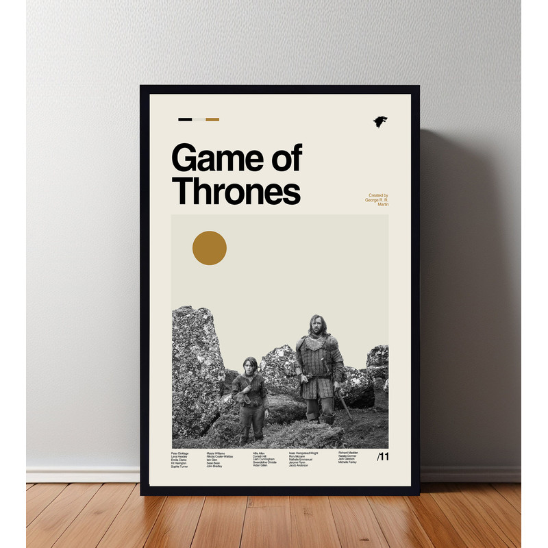Game Of Thornes Poster, Game Of Thornes Print, Custom Poster, Vintage Inspired Poster, Vintage Poster, Minimalist Art, High Quality.jpg