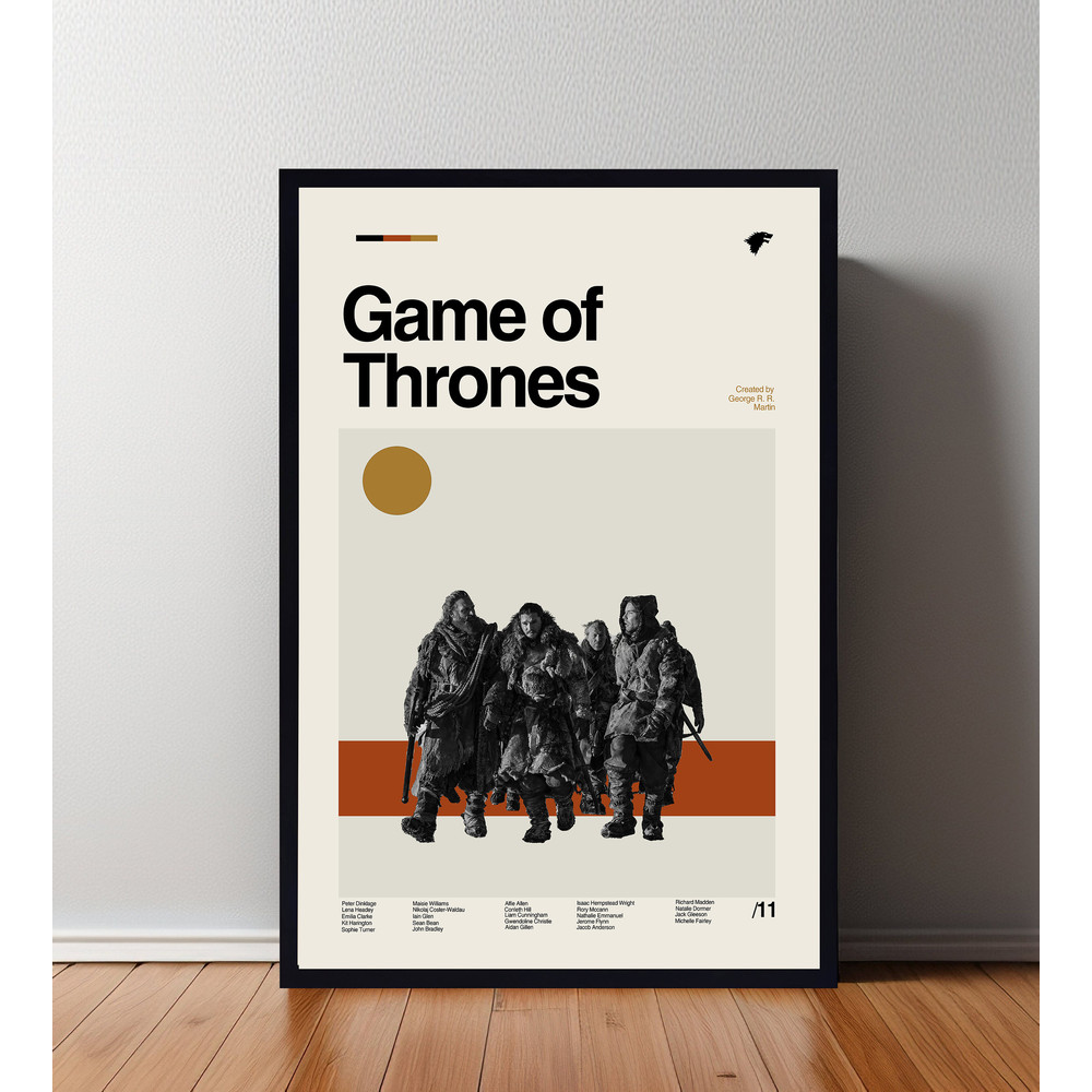 Game Of Thornes Poster, Game Of Thornes Print, Retro Movie Poster, Room Decor, Custom Poster, Wall Art Print, Home Decor, Minimalist Wall.jpg