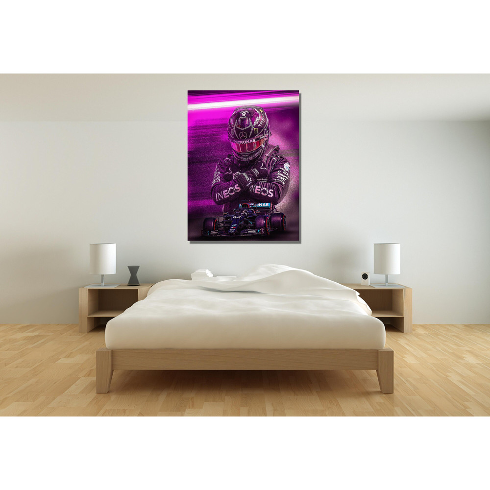 Hamilton F1 Canvas Wall Art, Lewis Hamilton Mercedes Car Race Win F1 Formula 1 Formula One Canvas Poster Print Wall Art,Lewis Hamilton Print.jpg