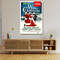 Irving Berlin's White Christmas Funny Ready To Hang Canvas,White Christmas Lovers Movie,White Christmas Lover Movie Poster Home Living Decor.jpg