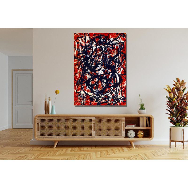 Jackson Pollock Ready To Hang Canvas,Pollock Abstract,Canvas wall art,Abstract Wall Art,Pollock Canvas Art,Living room decor,Canvas wall art.jpg