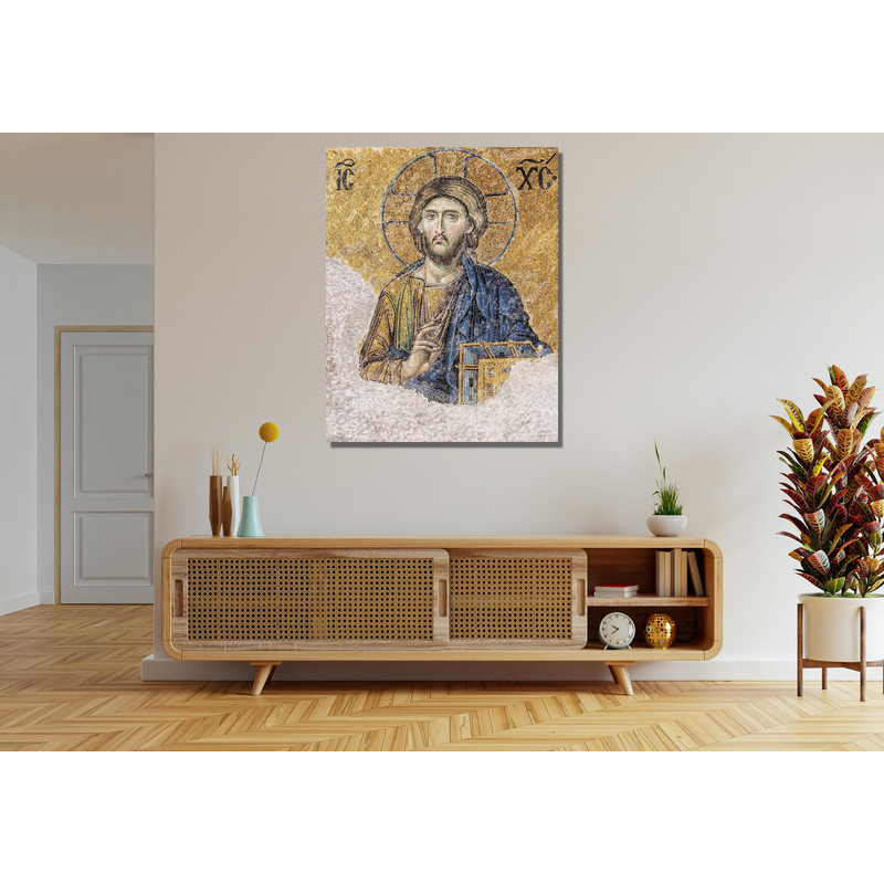 Jesus Christ Ready To Hang Canvas, Jesus Christ Print, Jesus Painting, Jesus Christ Portrait, Jesus Picture, Christian Art, Christian Gift 1.jpg
