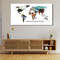 Literature of the World Map Ready To Hang Canvas,World Map Canvas Print,Literature Poster,World Map Painting,Literature of the World Canvas.jpg