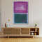 Mark Rothko Lavender and Green Ready To Hang Canvas,Mark Rothko 1952 Poster,Original Abstract Art,Large Painting,Modern Painting,Mark Rothko.jpg