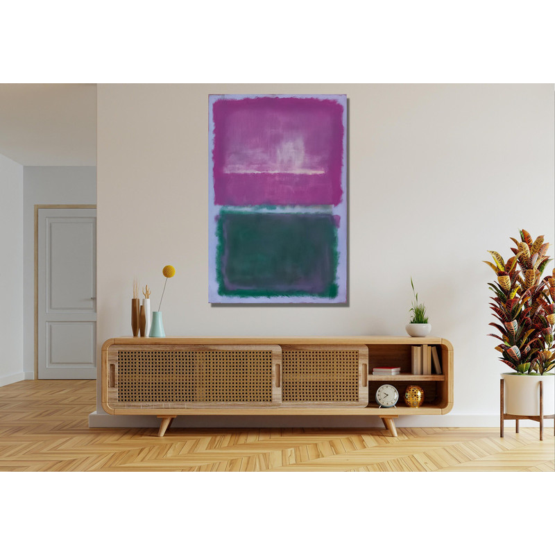 Mark Rothko Lavender and Green Ready To Hang Canvas,Mark Rothko 1952 Poster,Original Abstract Art,Large Painting,Modern Painting,Mark Rothko.jpg