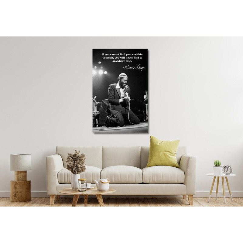 Marvin Gaye Quotes Ready To Hang Canvas,Marvin Gaye Music Poster,Canvas Print,Wall Art Canvas Painting Living Room Bedroom Docor Marvin Gaye.jpg