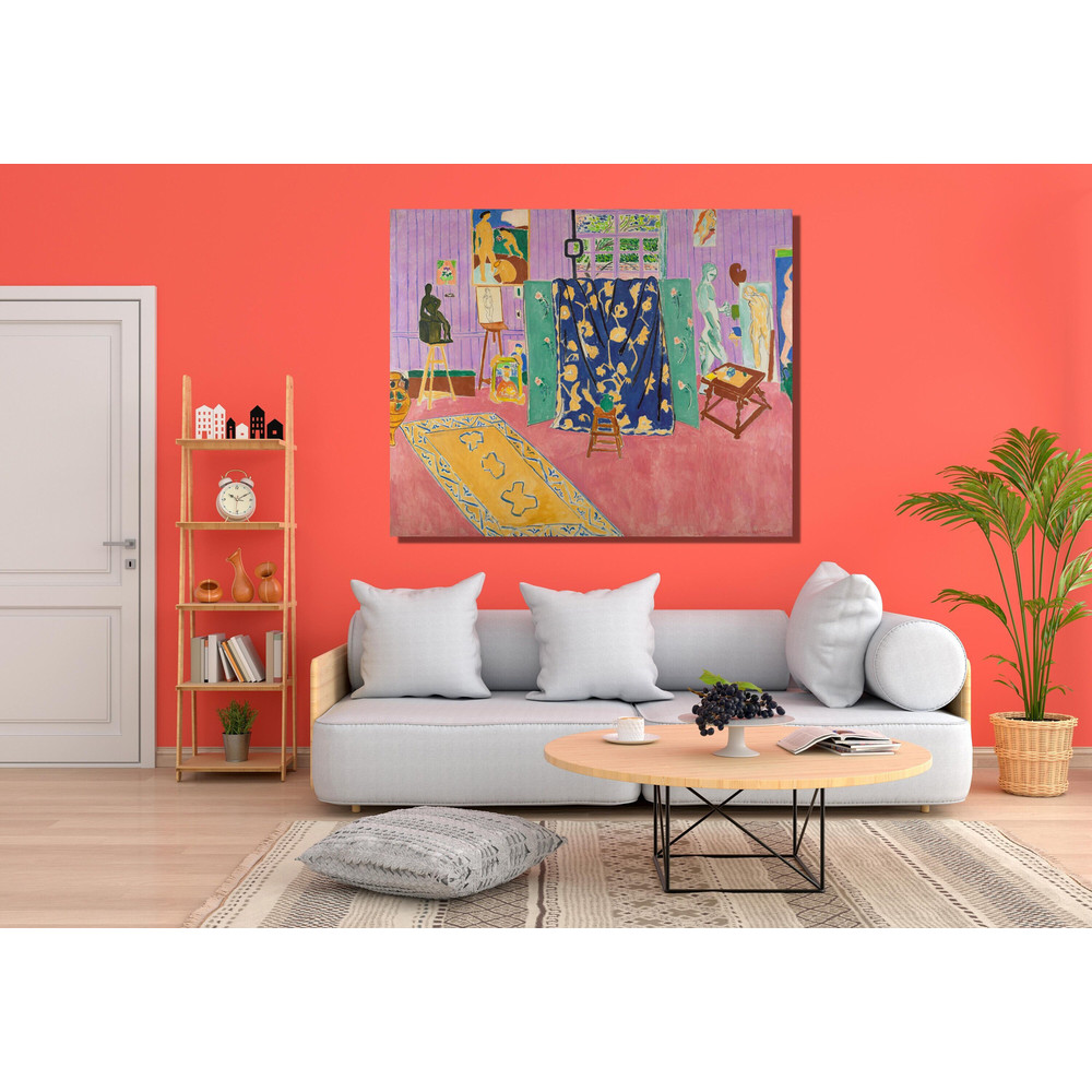 Matisse Ready To Hang Canvas, Matisse Wall Art, Exhibition Art, Mid Century Wall Art, Landscape Art, Museum Poster, High Quality Printable.jpg