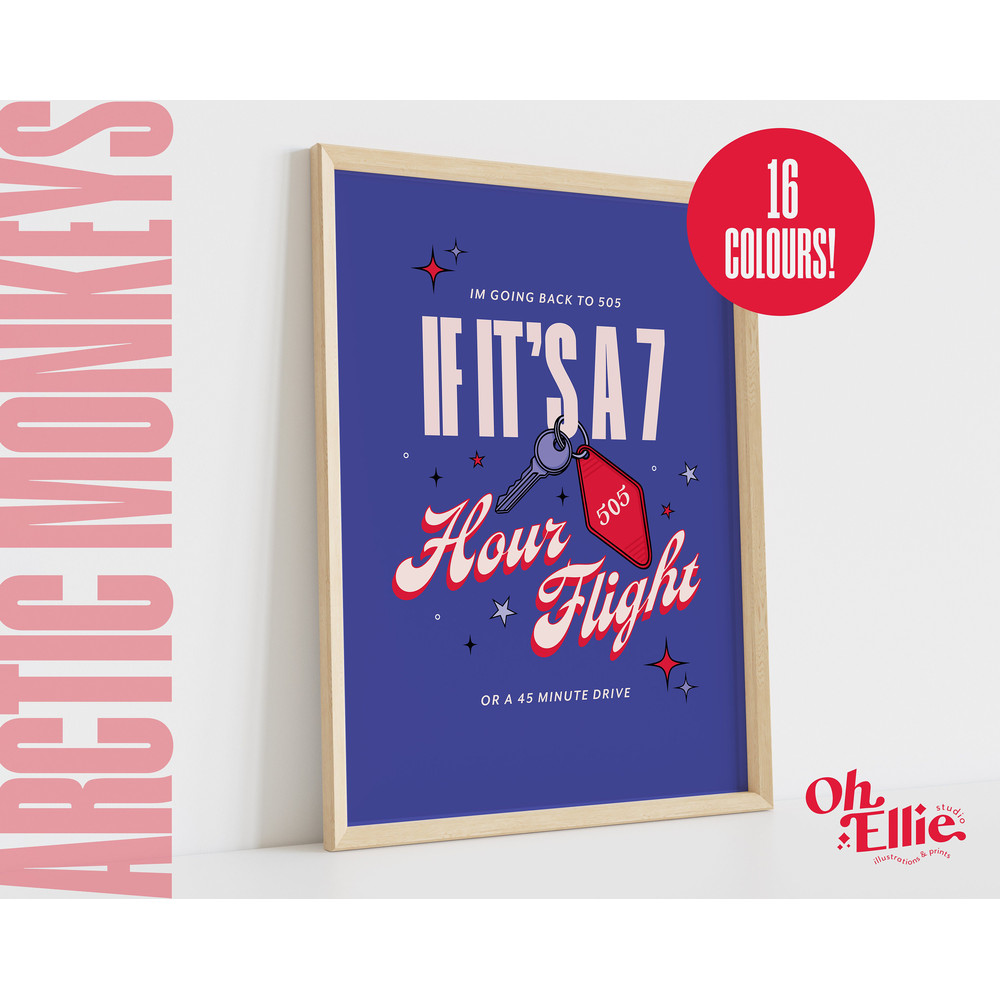 505 Print, Arctic Monkeys Poster, Indie Rock Wall Art, Typographic Music Print, Lyric Quote, Mardy Bum, Do I Wanna Know I Wanna Be Yours.jpg