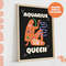 Aquarius Queen King, Zodiac Art Print, Astrology Poster, Star Sign Wall Art, Typographic Print, Retro Illustration, Energy, Horoscope Season 2.jpg