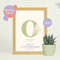 Octopus Initial Baby Nursery Print, Octopus Nursery Decor, Octopus Children's Print, Octopus Illustration, Under The Sea Print, Kids Initial.jpg