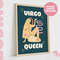 Virgo Queen King, Zodiac Art Print, Astrology Poster, Star Sign Wall Art, Typographic Print, Retro Illustration, Virgo Energy, Horoscope 2.jpg