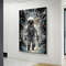 Banksy Astronaut, Banksy Poster, Spaceman Canvas Decor, Modern Graffiti Canvas Poster,.jpg