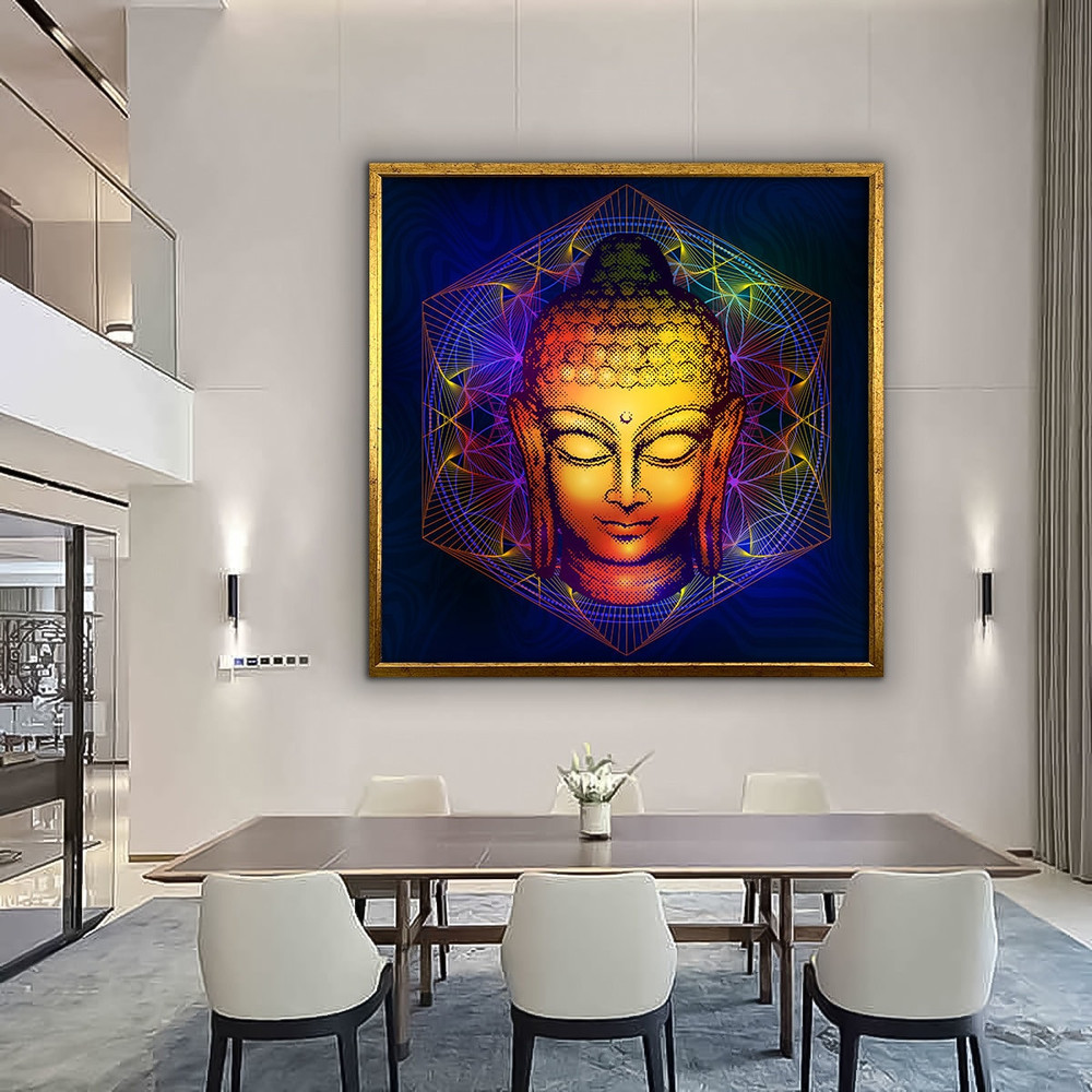 Buddha Canvas, Asian Wall Art, Buddha Wall Art, Meditation Canvas, Buddha Poster, Buddhist Print, Meditation Wall Art, framed buddha canvas 5.jpg