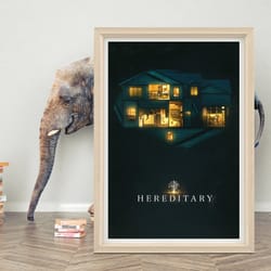hereditary movie poster wall art minimalist game poster high quality canvas cloth poster hereditary poster print