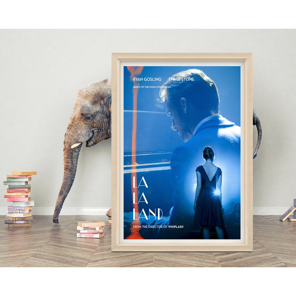 La La Land Movie Poster Wall Art Classic Movie Poster High Quality Canvas Cloth Poster La La Land Movies Poster for Gift.jpg