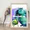 Monsters, Inc Poster Wall Art 2023 Movie Poster High quality Canvas Cloth Classic Movie Poster Print.jpg