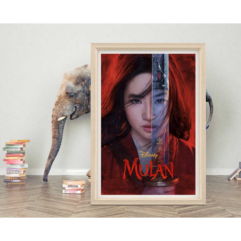 Mulan Movie Poster Wall Art  Mulan Classic Movie Poster  High Quality Canvas Cloth Poster.jpg