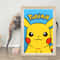 Pokémon Poster Wall Art 2023 Movie Poster High Quality Canvas Cloth Poster Pokémon Poster for Gift.jpg