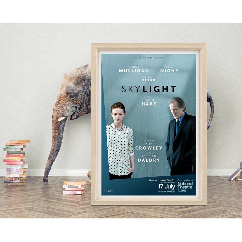Skylight Movie Poster Wall Art 2023 Minimalist Movie Poster High Quality Canvas Cloth Poster Classic Movie Poster Print.jpg