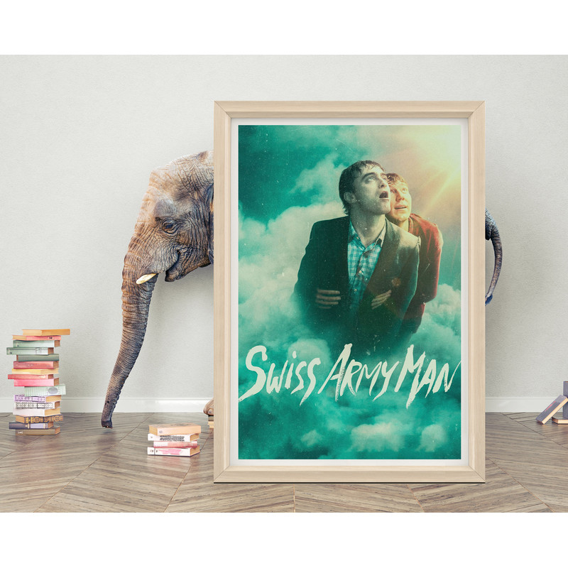 Swiss Army Man Movie Poster Wall Art High Quality Canvas Cloth Poster Swiss Army Man Poster Print 27x40''.jpg